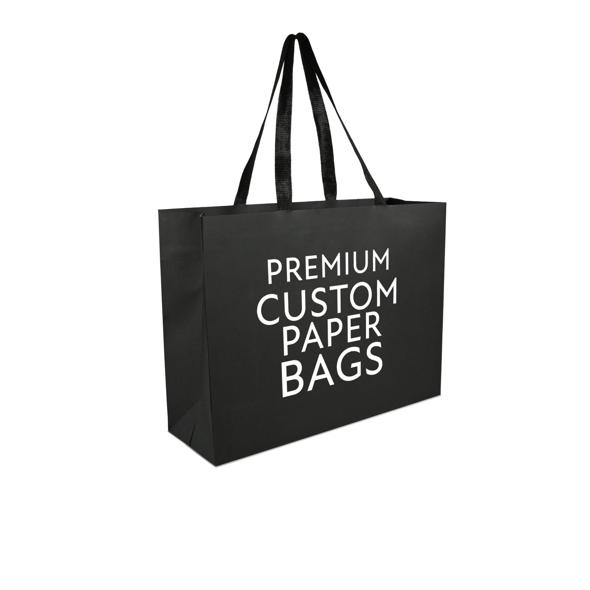 Large black best sale paper bags