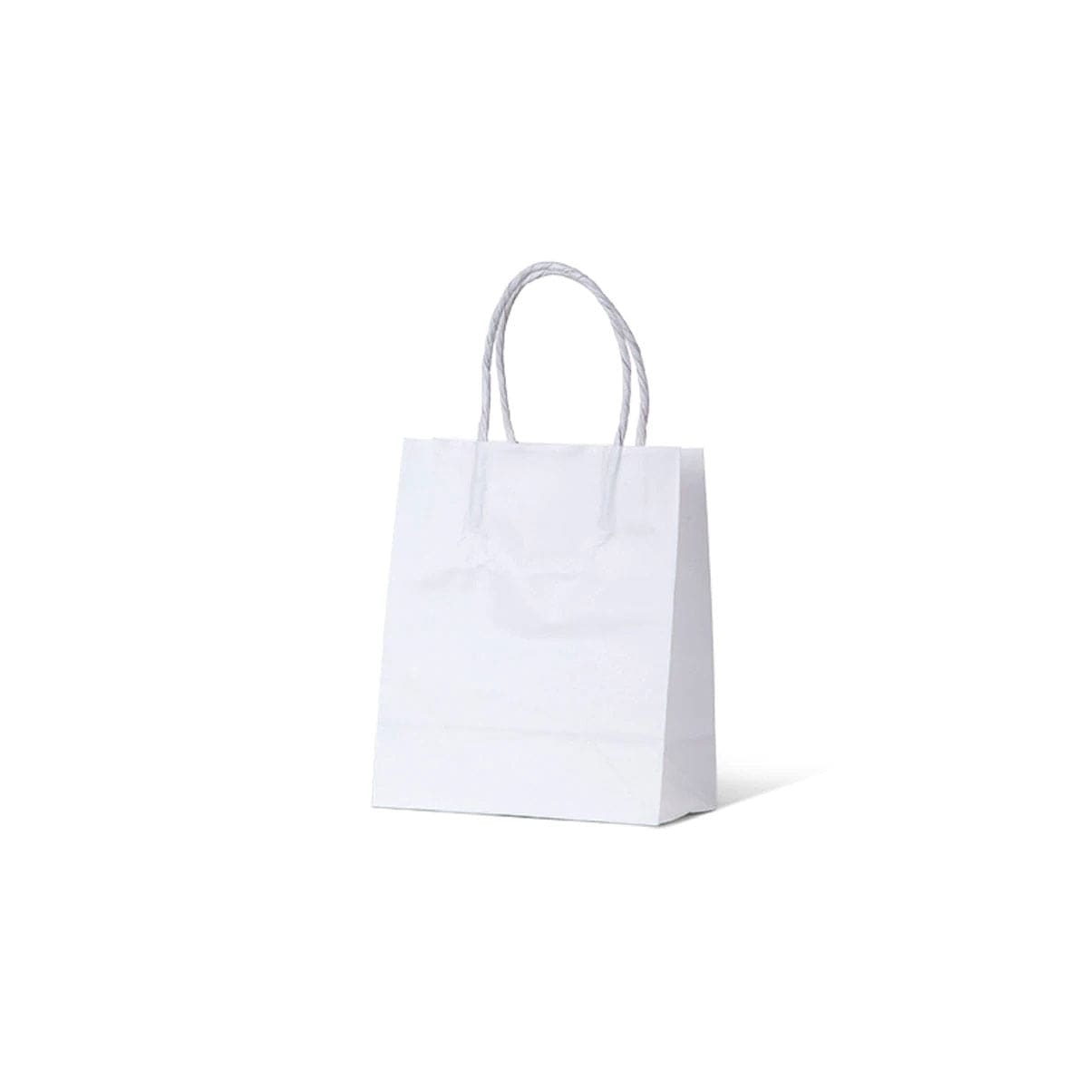 White Kraft Paper Bag Runt