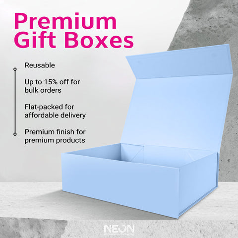blue magnetic gift box
