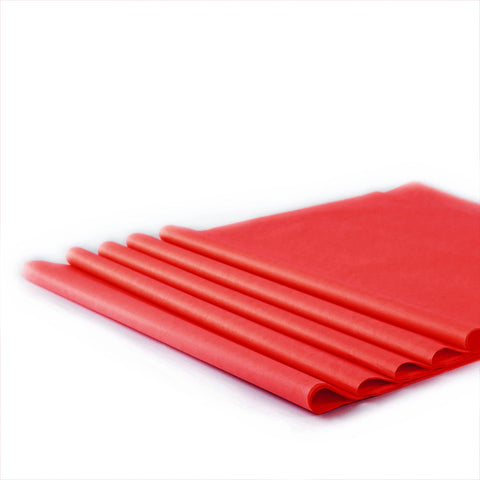 folded acid-free tissue paper - Rosy