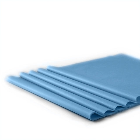 folded acid-free tissue paper - Blue 