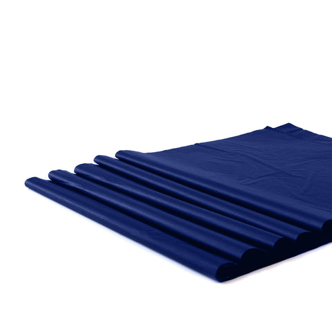 folded acid-free tissue paper - Navy