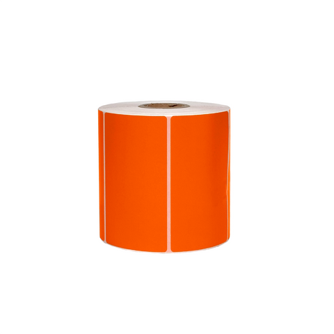 Removable Thermal Label - Orange