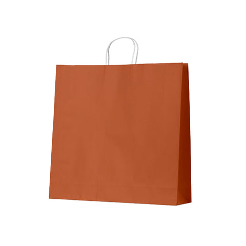 Orange Kraft Bags - Extra Large