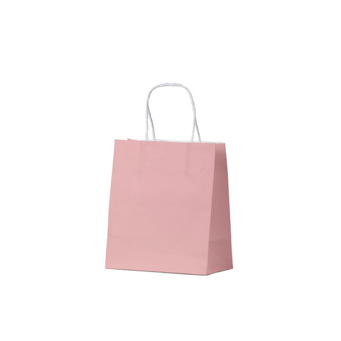 Pink Kraft Bags - Small