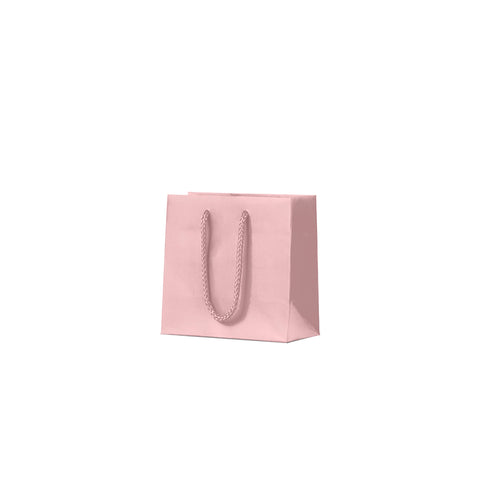 Pastel Pink Matte Carry Bags - Extra Small