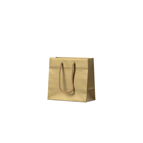 Gold Matte Carry Bags - Petite