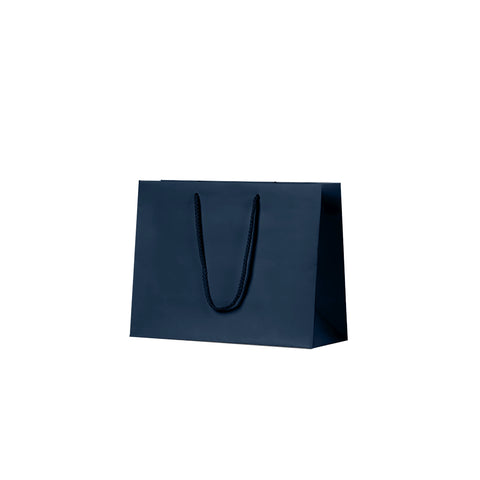 Navy Matte Carry Bags - Small