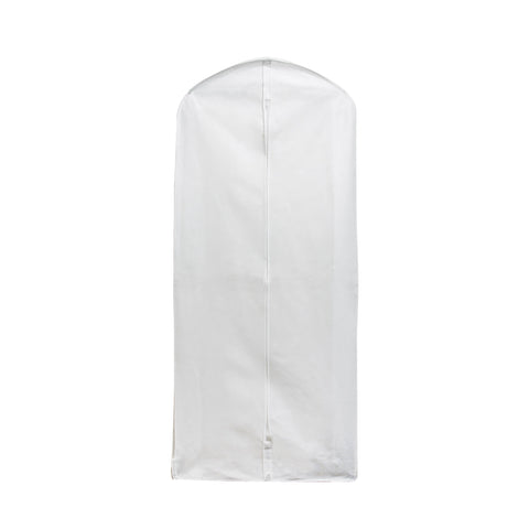 White Non Woven Dress Cover - Long