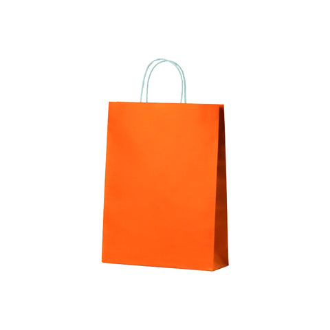 Orange Kraft Bag - Small