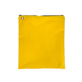 back view of yellow banking cash bag | NEON packaging