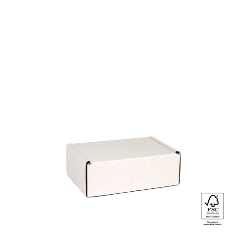 white corrugated mailing box - NEON Packaging
