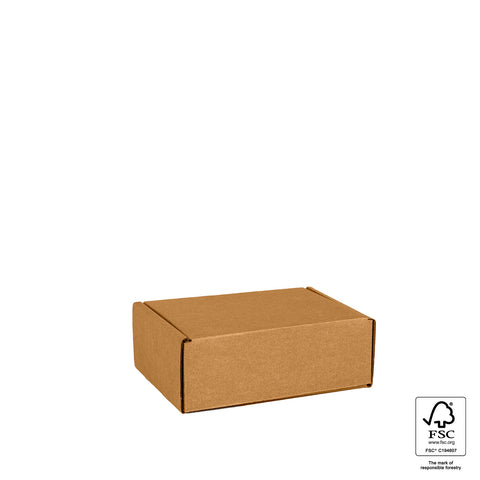 close brown small mailing box | NEON packaging