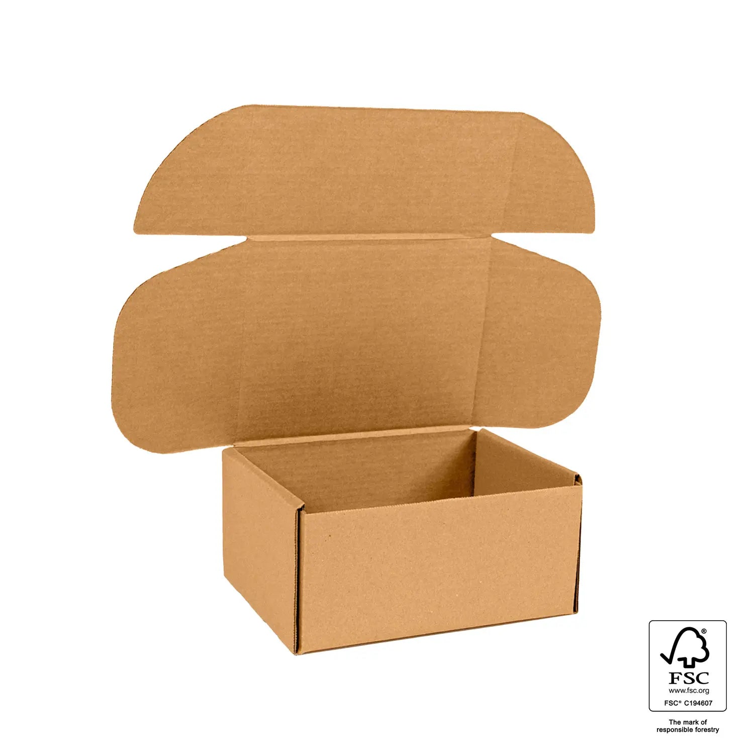 Self-Locking Mailing Boxes Brown - Medium | NEON eCommerce Packaging