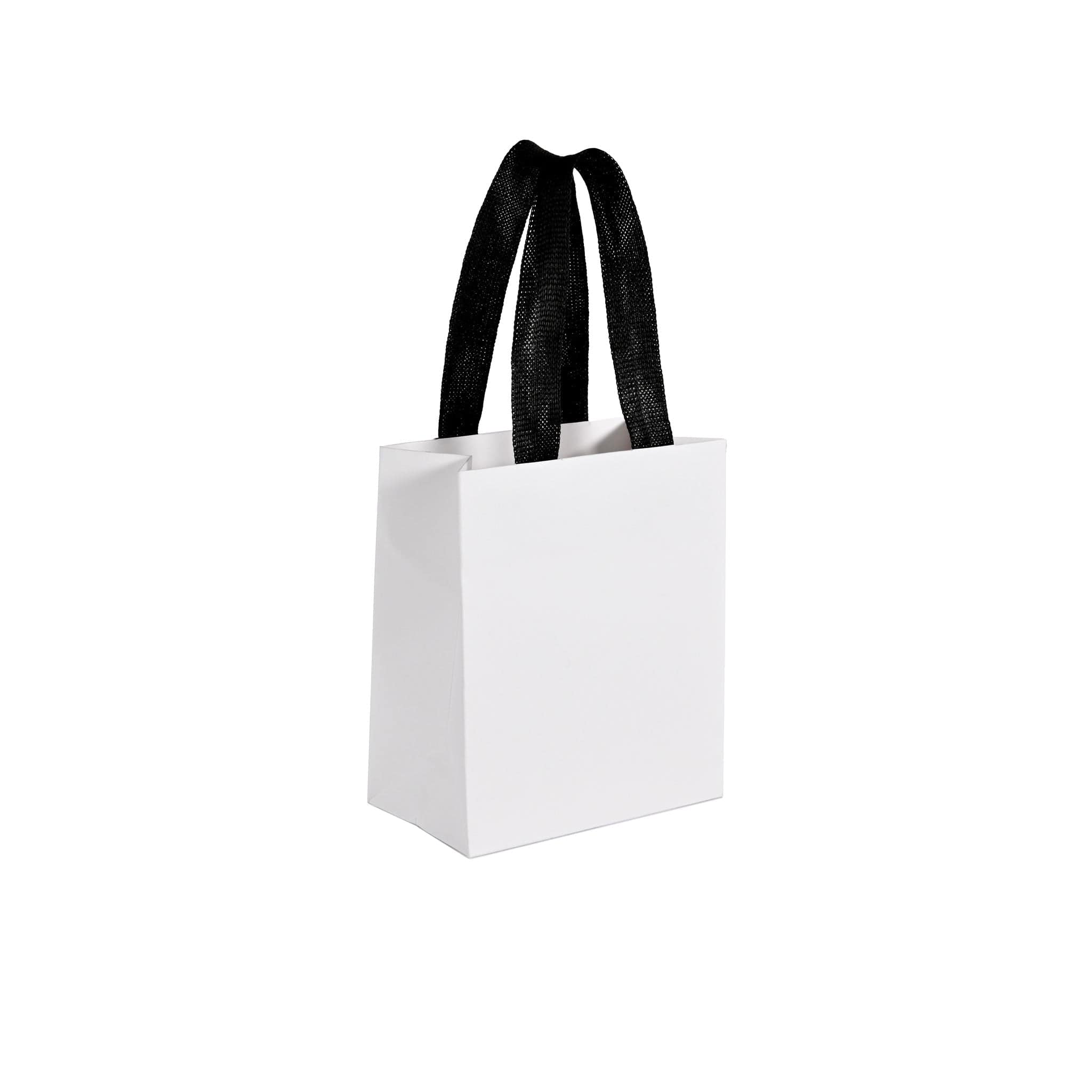 White best sale black bag